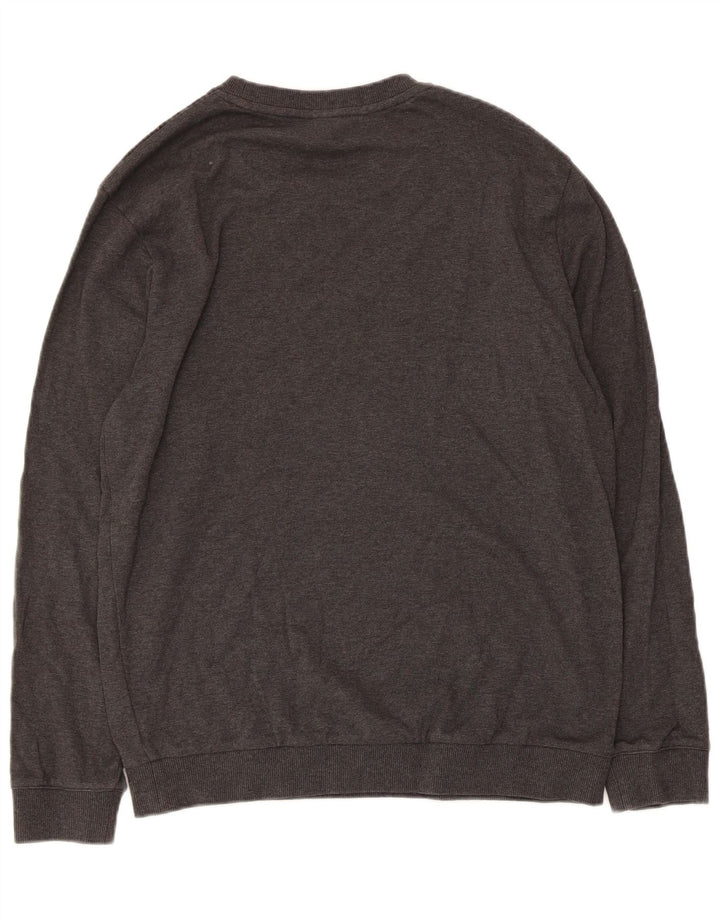 Γυναικείο φούτερ Hugo Boss Jumper UK 14 Μεσαίου Γκρι γεωμετρικό βαμβάκι
