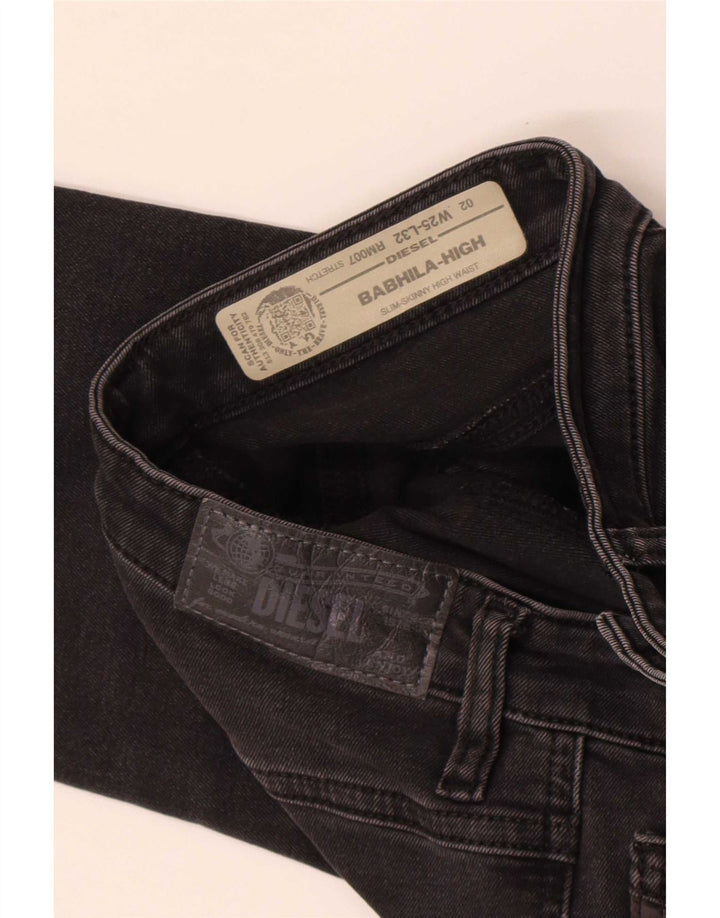 Diesel Γυναικεία Babhila Slim Jeans W25 L26 Γκρι