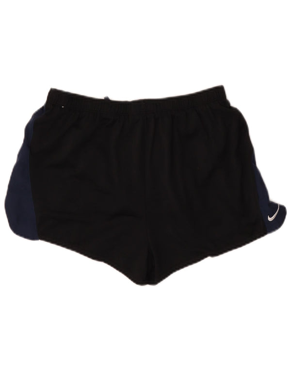 Γυναικείο αθλητικό σορτς Nike Dri Fit UK 12 μεσαίου μαύρου πολυεστέρα