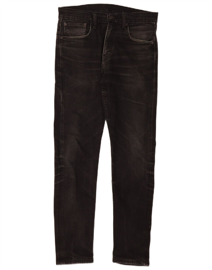 Ανδρικό τζιν Levi's Slim Tapered W31 L32 Μαύρο βαμβακερό