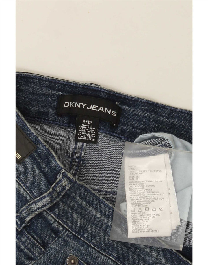 Dkny Γυναικείο τζιν σορτς US 8 Medium W30 Μπλε βαμβακερό