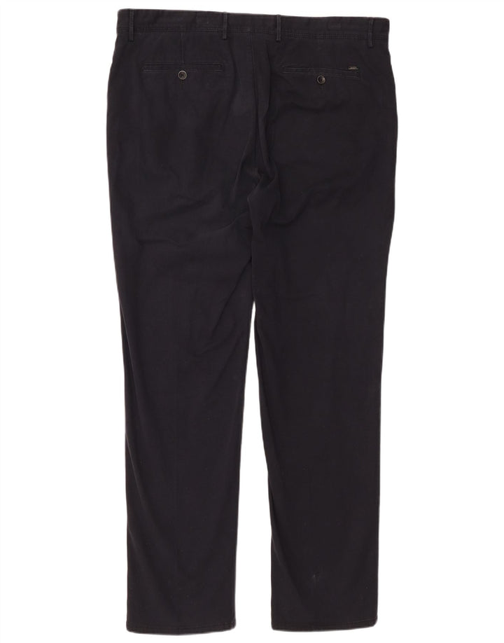 MASSIMO DUTTI Ανδρικό παντελόνι Chino με κανονική εφαρμογή EU 44 Large W34 L31 Μαύρο