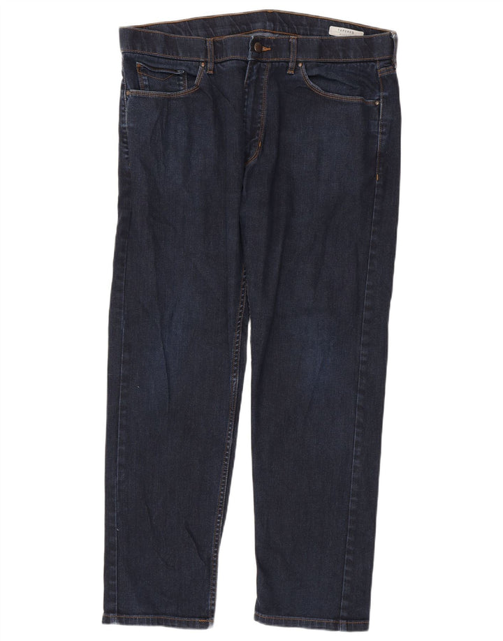 Marks & Spencer Ανδρικό τζιν κωνικό W36 L29 Navy Blue Cotton