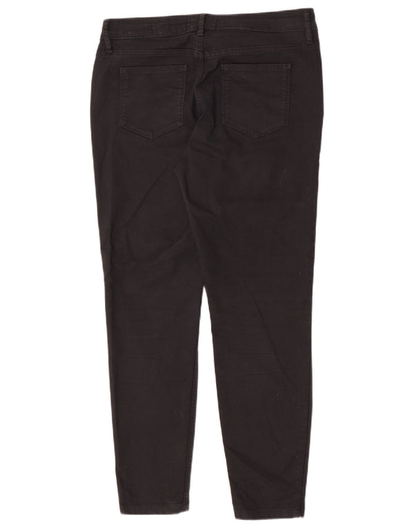 Fat Face Womens Skinny Jeans UK 14 Large W32 L27 Black Cotton