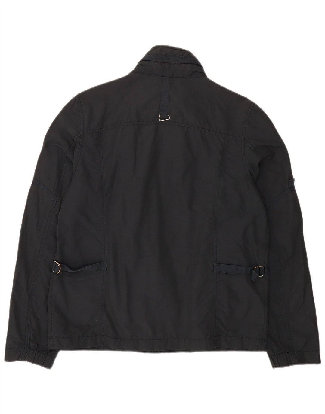 Canadiens Womens Utility Jacket UK 16 Large Navy Blue Cotton