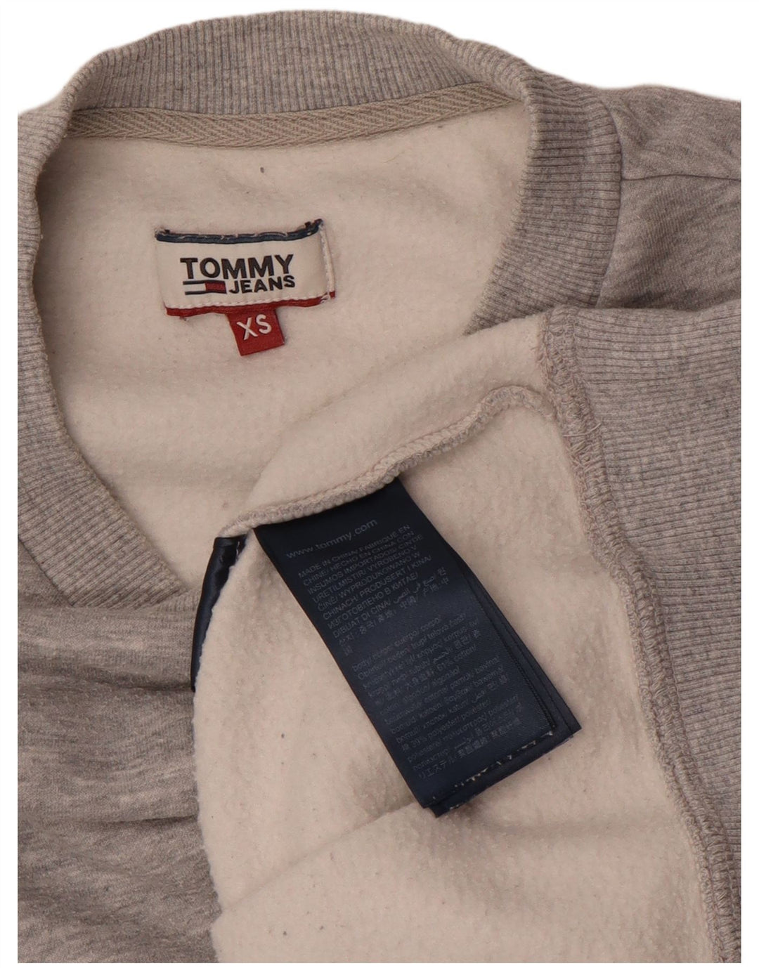 TOMMY HILFIGER Ανδρικό φούτερ Jumper XS Γκρι βαμβακερό