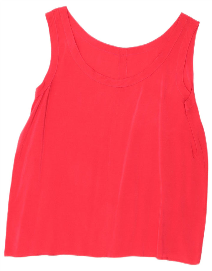 Vintage γυναικείο γιλέκο UK 12 Medium Pink