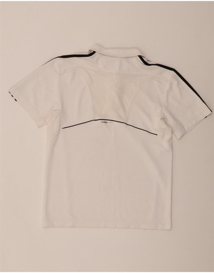 Ανδρικό πουκάμισο Adidas Climacool Polo Small White Polyester