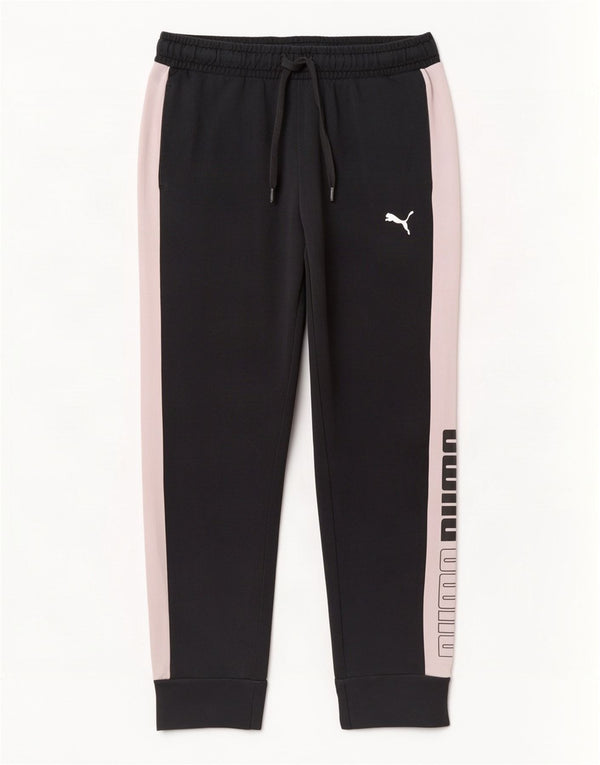 Γυναικεία αθλητική φόρμα Puma Παντελόνι Joggers UK 10 Small Black Colourblock