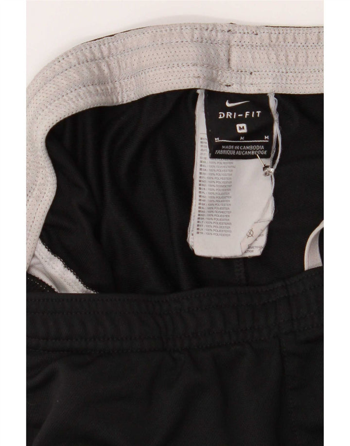 Ανδρικές φόρμες Nike Dri Fit Παντελόνια μεσαίου μαύρου χρώματος πολυεστέρας