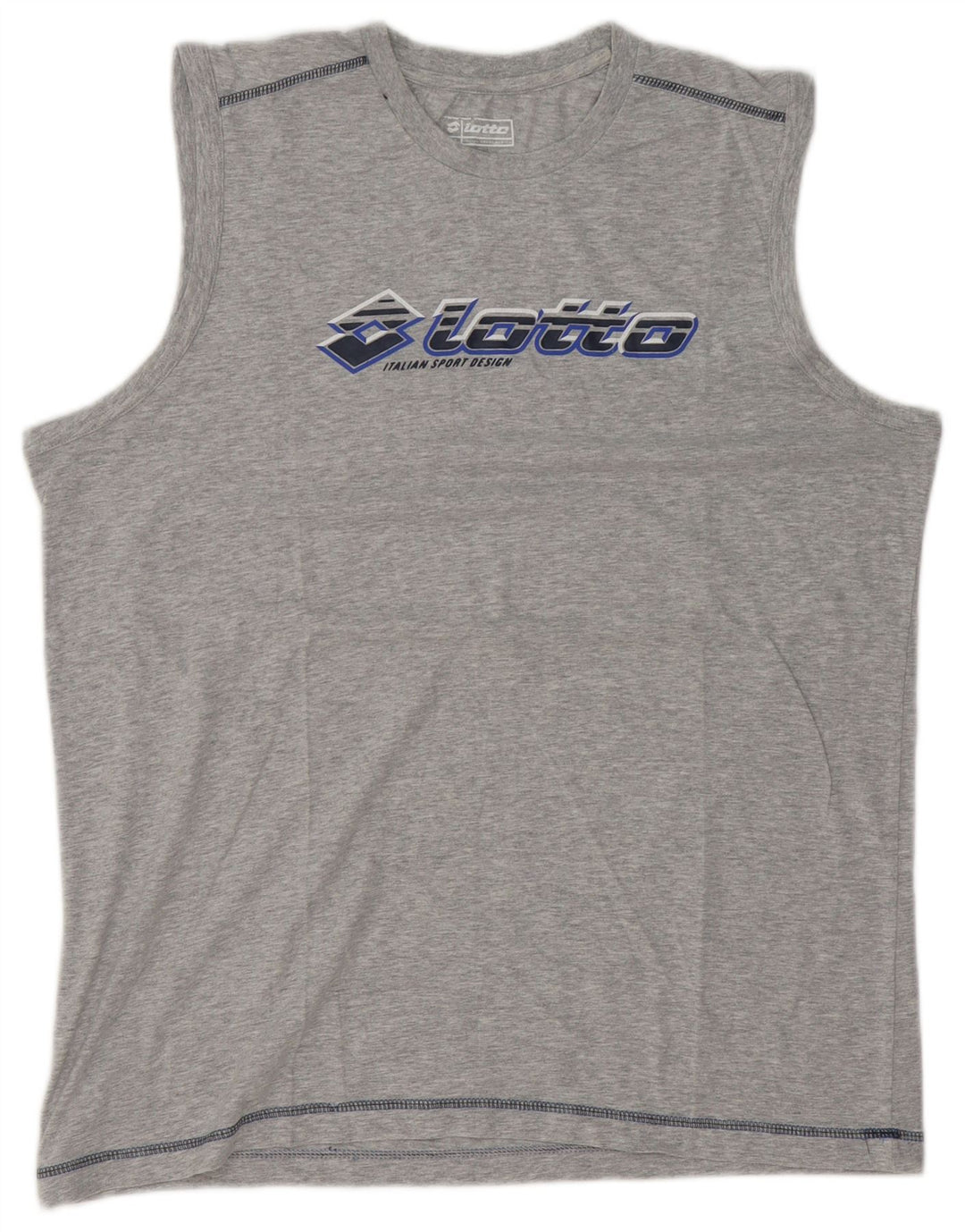 Ανδρικό γραφικό γιλέκο Lotto Top 2XL Grey Flecked