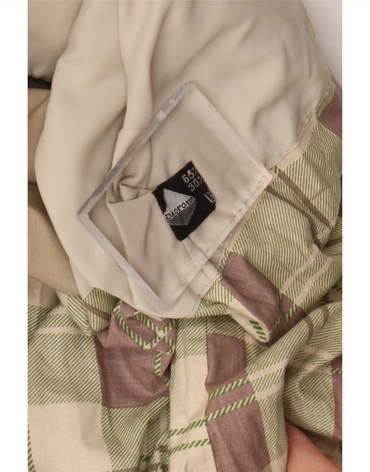 Vintage γυναικεία καμπαρντίνα UK 12 Medium Beige Συνθετικό