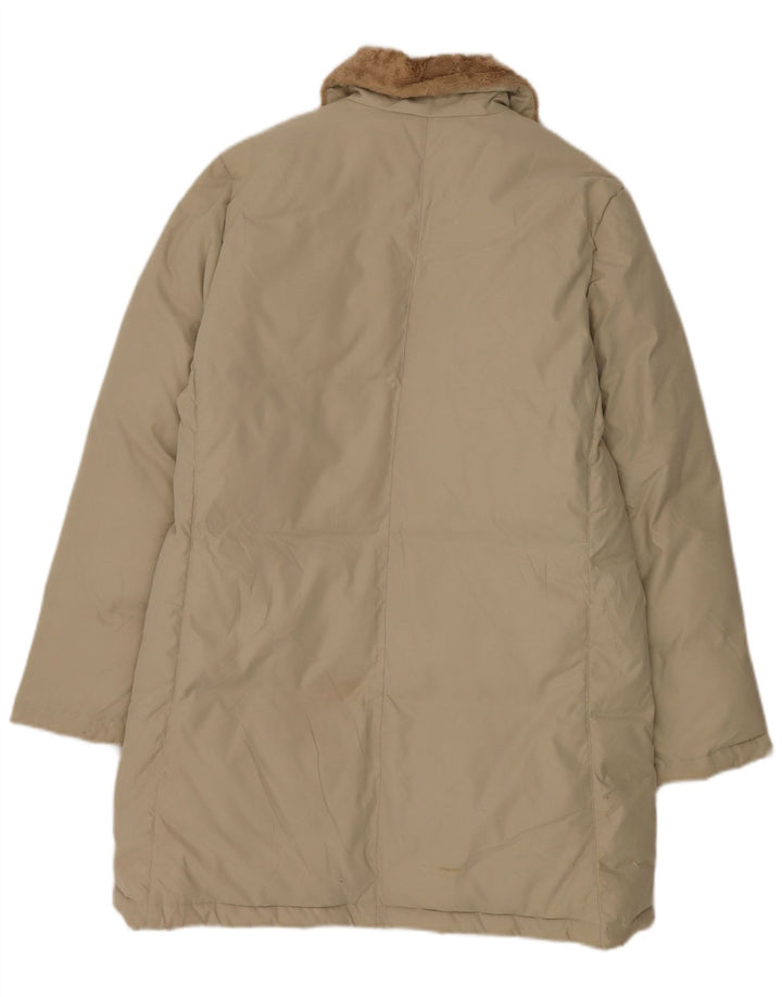 Fila Γυναικείο παλτό UK 14 Large Beige Polyester