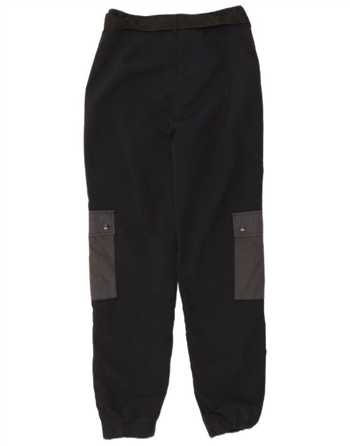 Ellesse γυναικείο παντελόνι Cargo UK 12 Medium W30 L30 Navy Blue Colorblock