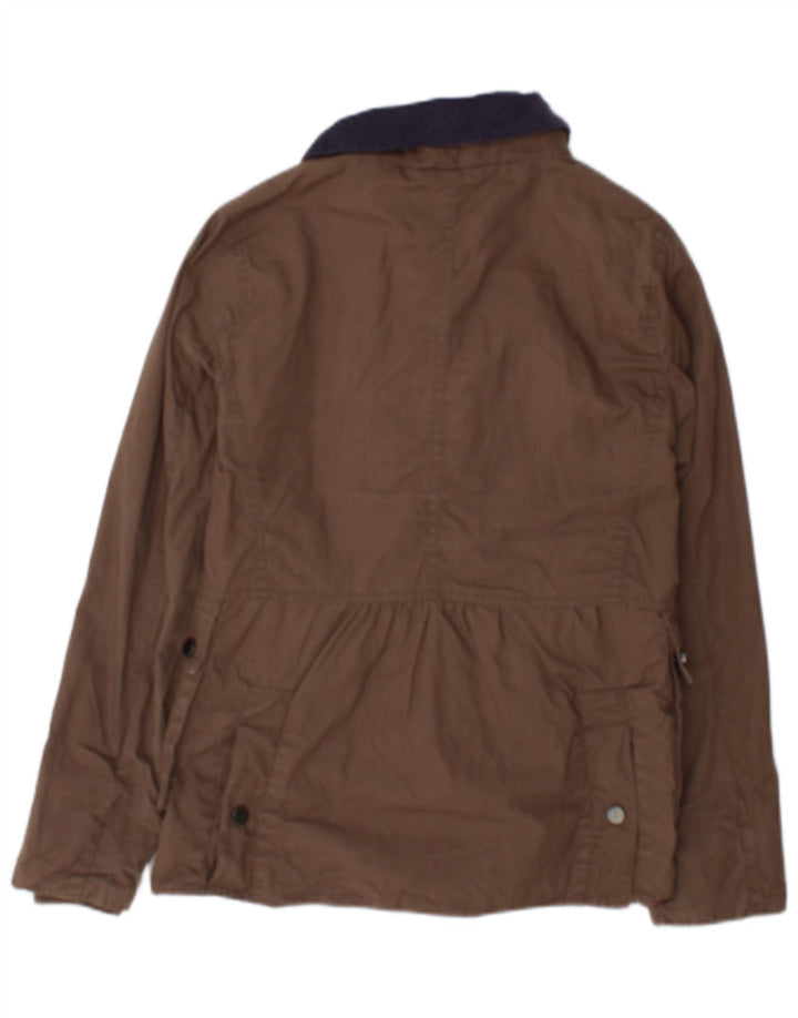 Hobbs Γυναικείο Utility Jacket UK 8 Small Brown Βαμβακερό