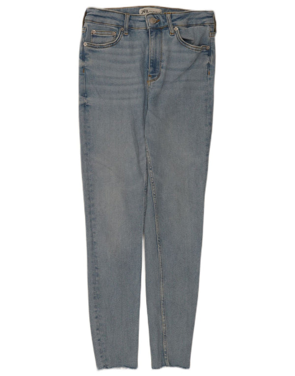 Zara Γυναικείο Skinny Jeans EU 36 XS W26 L27 Blue