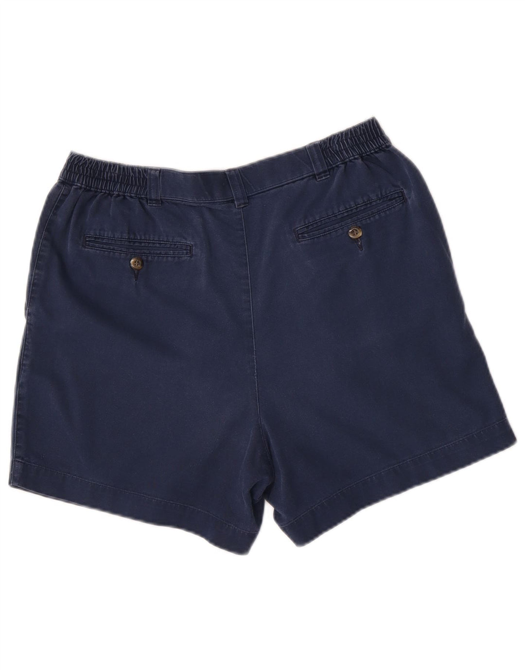 Marks & Spencer Ανδρικό σορτς Chino με καρφίτσες W32 από βαμβακερό μεσαίο ναυτικό μπλε