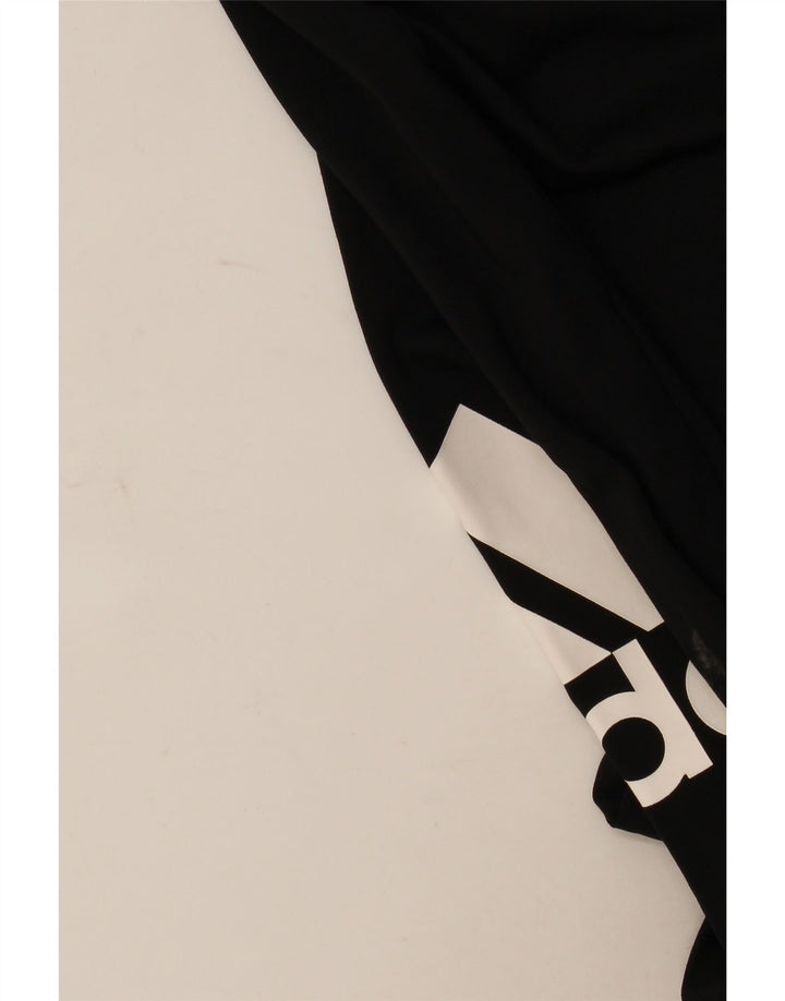 Adidas Girls Graphic κολάν 11-12 ετών Μαύρο Πολυεστέρα