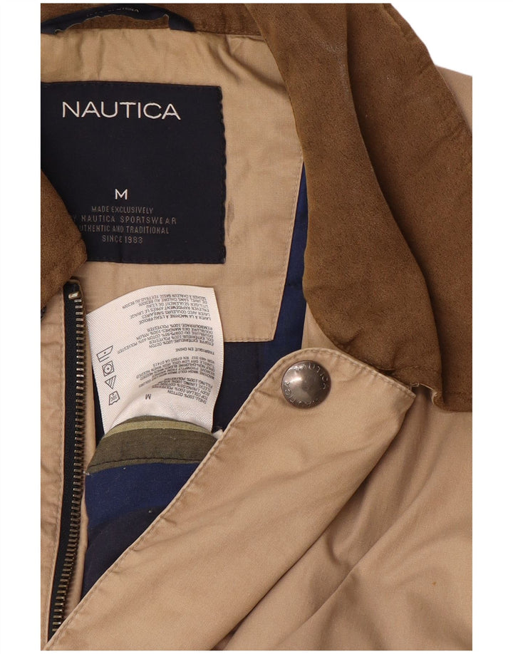 Ανδρικό μπουφάν Nautica Windbreaker UK 38 Medium Beige Polyester