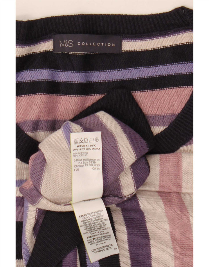 Marks & Spencer Γυναικείο πουλόβερ με λαιμόκαυστο UK 16 μεγάλο πολύχρωμο