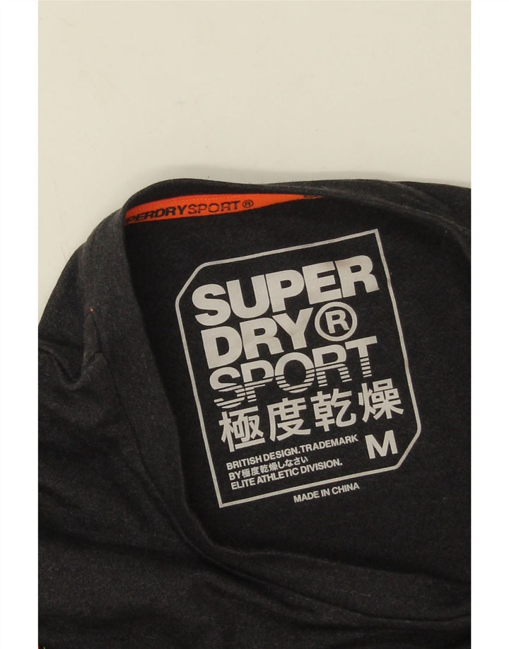 Ανδρικό γραφικό T-Shirt Superdry Top Μεσαίο γκρι βαμβακερό