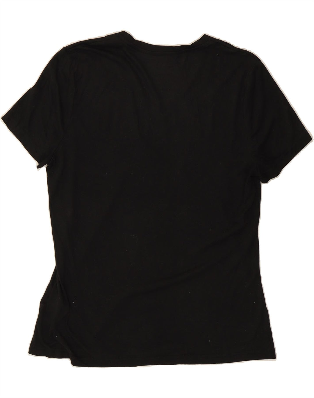 REEBOK Womens T-Shirt Top UK 16/18 Large Black Polyester Vintage Reebok and Second-Hand Reebok from Messina Hembry 