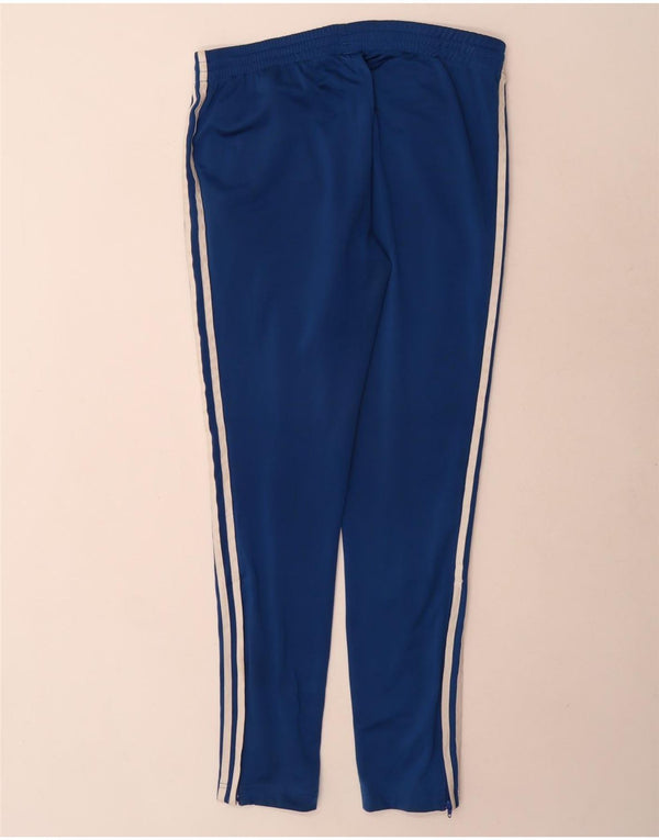 Γυναικεία αθλητική φόρμα Adidas Παντελόνι UK 14 Large Blue Polyester