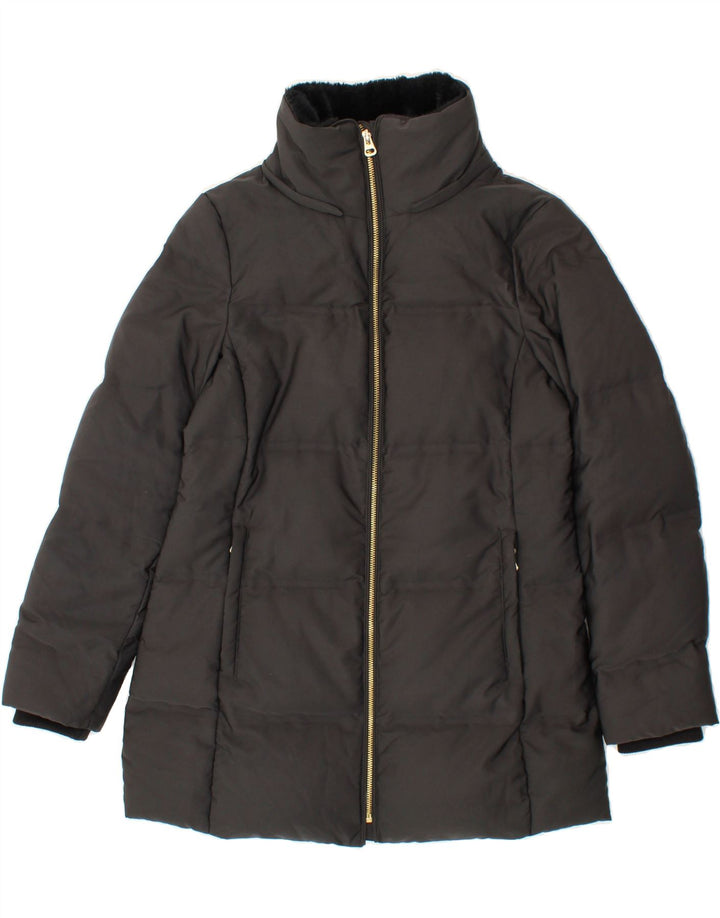 ZARA Womens Padded Jacket UK 10 Small Black Polyester Vintage Zara and Second-Hand Zara from Messina Hembry 