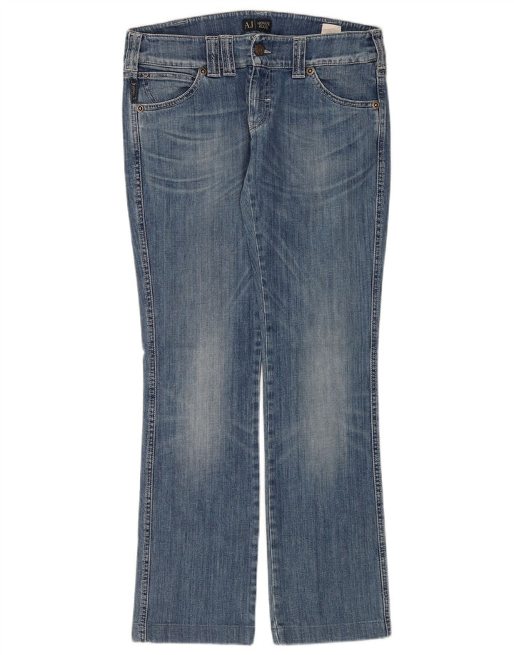 Armani Γυναικείο ίσιο τζιν W28 L30 Μπλε βαμβακερό