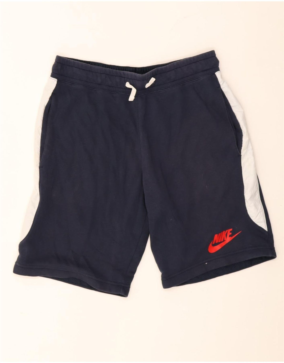 Ανδρικό αθλητικό σορτς Nike, μεσαίο μπλε ναυτικό, βαμβακερό
