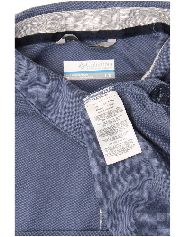 Ανδρικό πουκάμισο πόλο Columbia Large Blue Modal