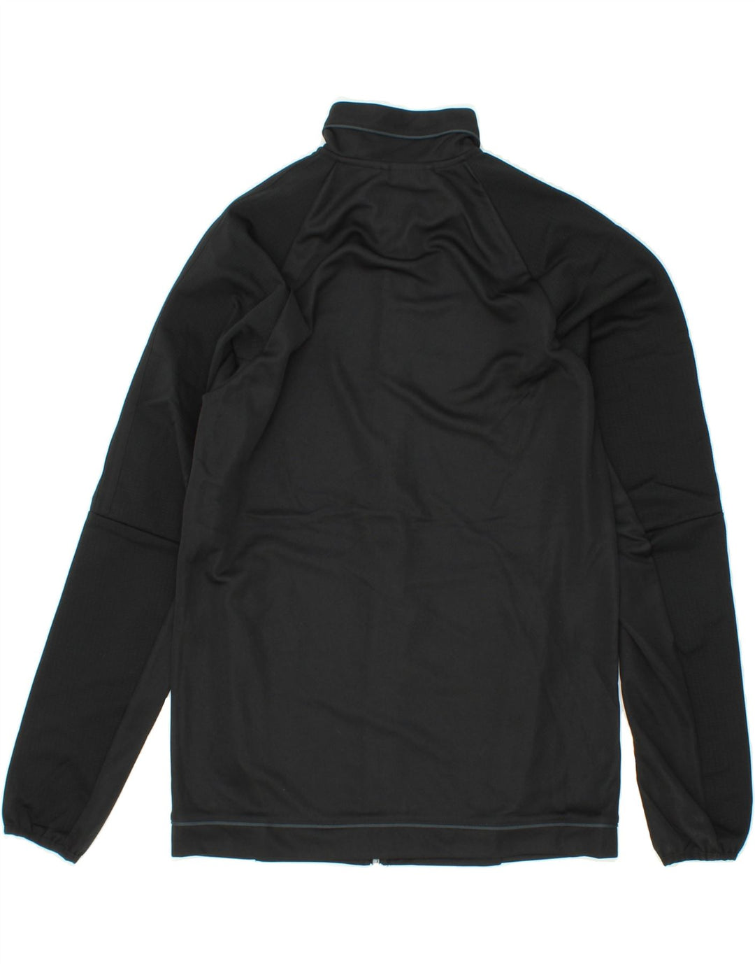 ADIDAS Mens Climalite Tracksuit Top Jacket Small Black Polyester Vintage Adidas and Second-Hand Adidas from Messina Hembry 