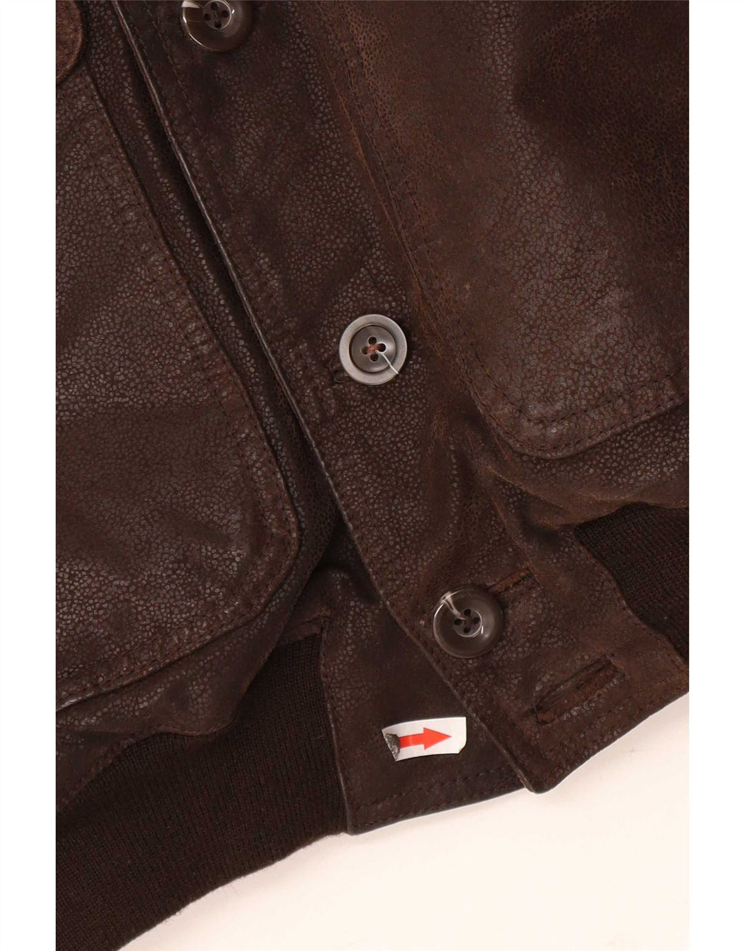 Vintage Ανδρικό Bomber Δερμάτινο Μπουφάν IT 48 Μεσαίο Καφέ
