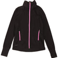 Γυναικεία αθλητική φόρμα Nike Dri Fit Top Jacket UK 12 Medium Black Polyester