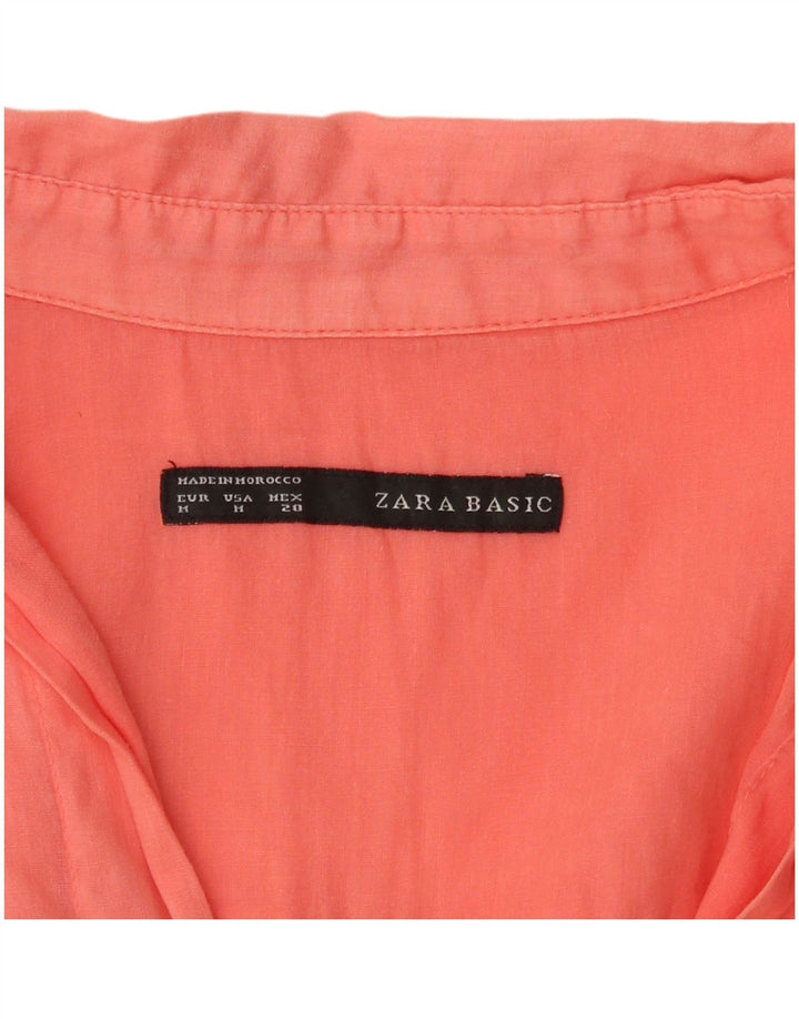 Zara Γυναικεία Μπλούζα Τοπ UK 14 Medium Pink