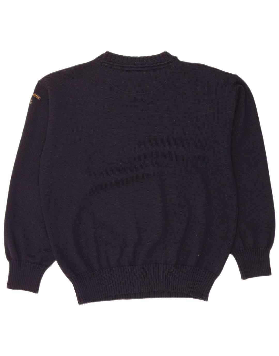 PAUL & SHARK Ανδρικό πουλόβερ με λαιμόκοψη με V λαιμόκοψη Μεσαίο γαλάζιο νέο μαλλί