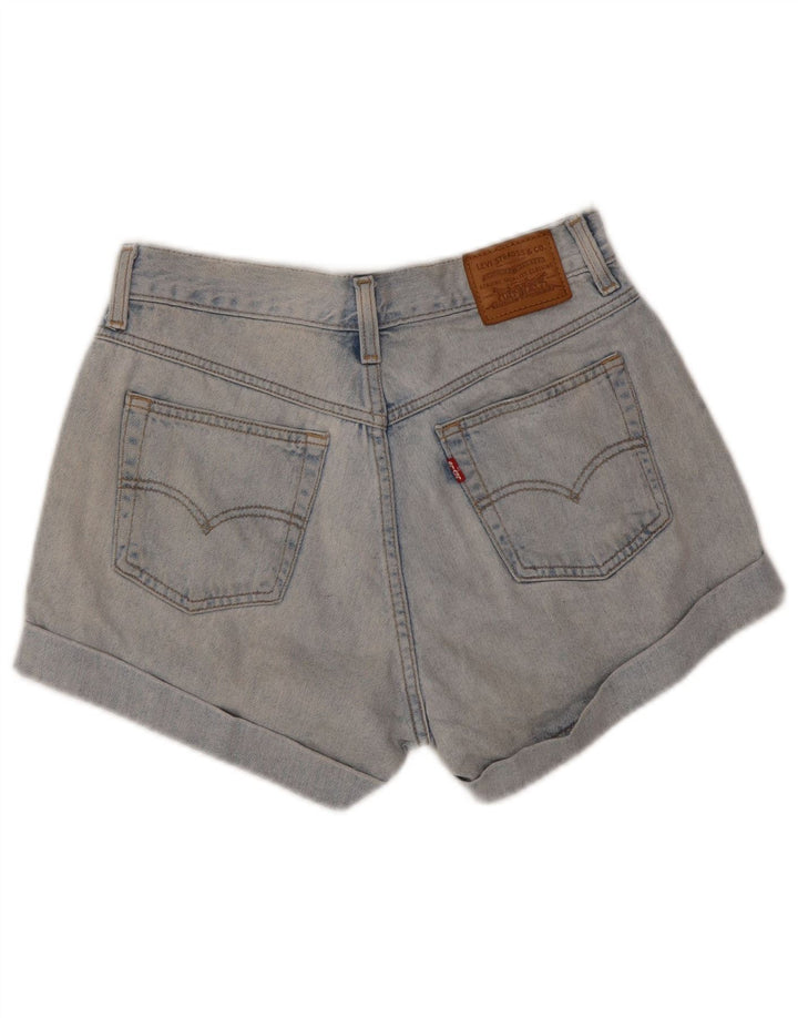 Γυναικείο τζιν σορτς Levi's W27 μικρό μπλε βαμβακερό