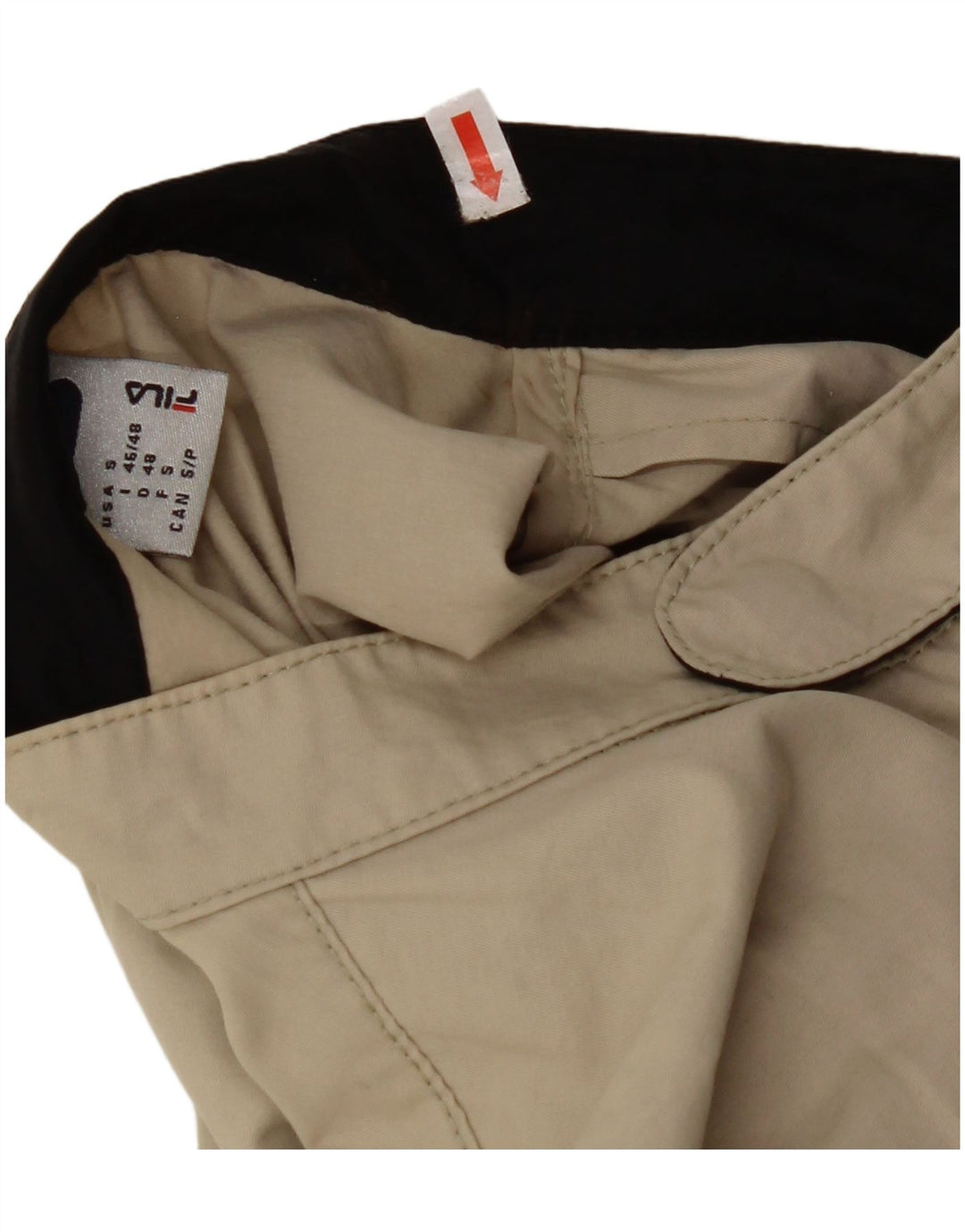Ανδρικό FILA Bomber Jacket UK 36 Small Beige Cotton