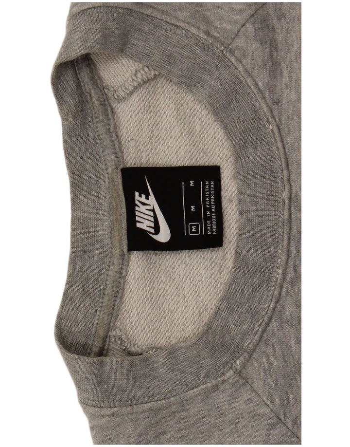 Γυναικείο γραφικό φούτερ Nike Jumper UK 14 Μεσαίο γκρι βαμβακερό