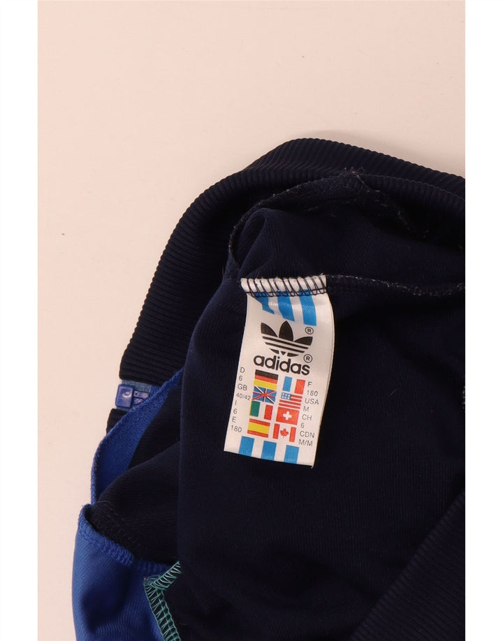 Ανδρική φόρμα Adidas Top Jacket UK 40/42 Medium Blue Colorblock Polyester