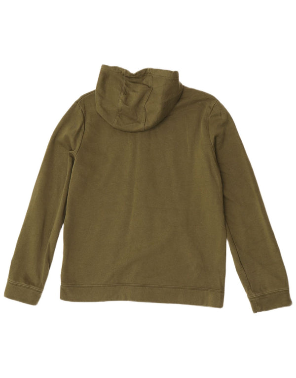 Nike Girls Zip Hoodie πουλόβερ 13-14 ετών XL Green Cotton Sports