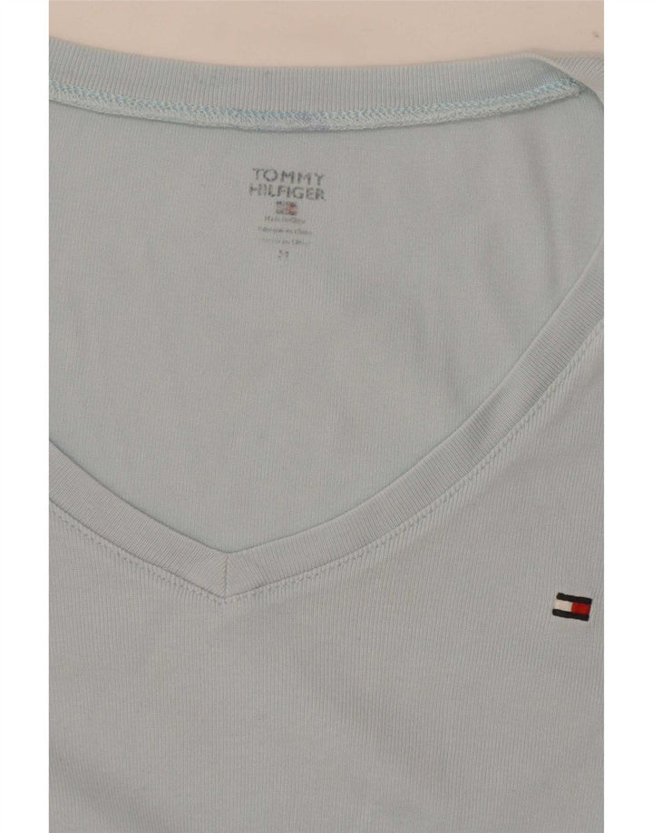 Tommy Hilfiger Γυναικείο T-Shirt Top UK 12 Medium Blue