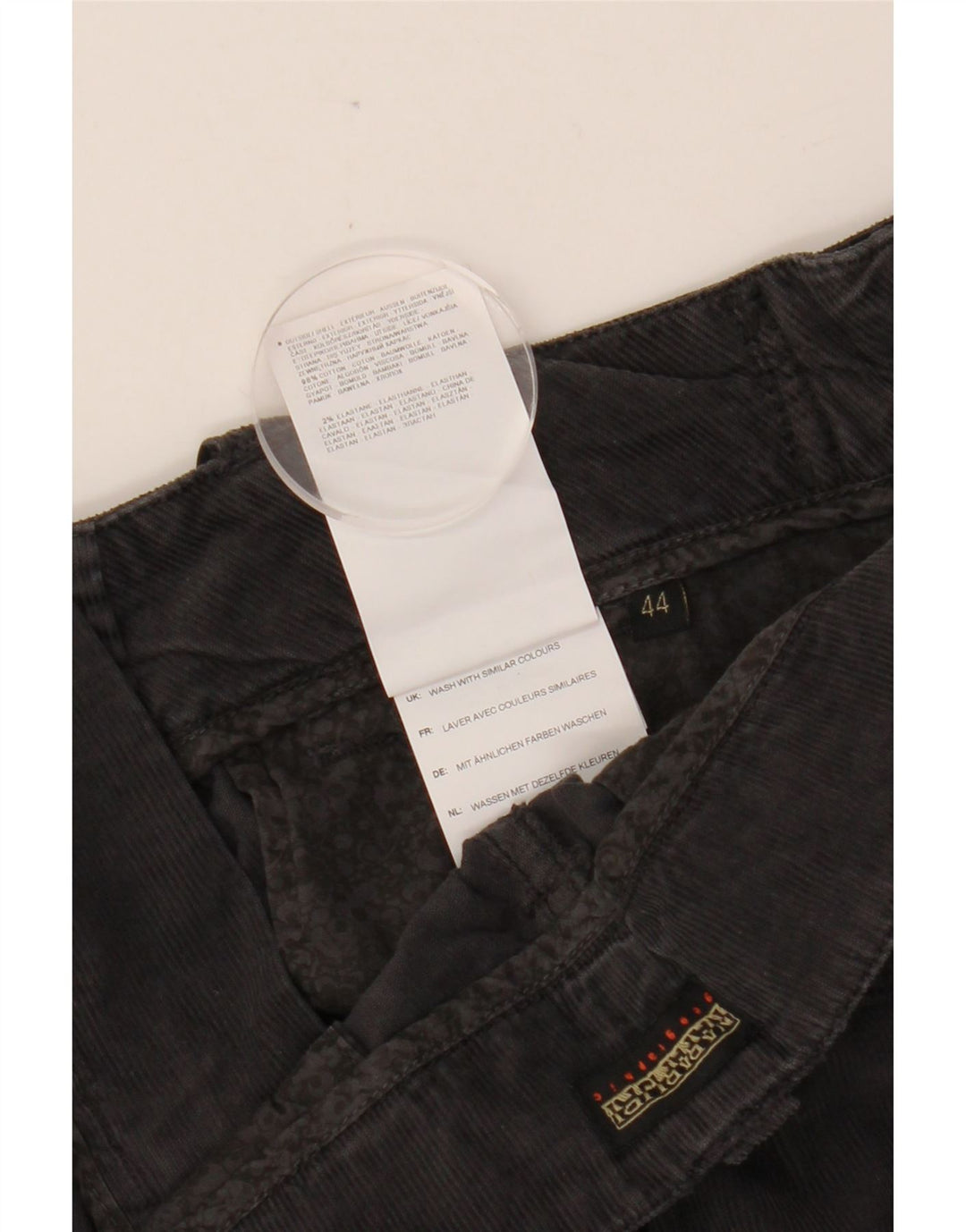 NAPAPIJRI Γυναικεία Geographic Κοτλέ φούστα IT 44 Medium W32 Μαύρη βαμβακερή