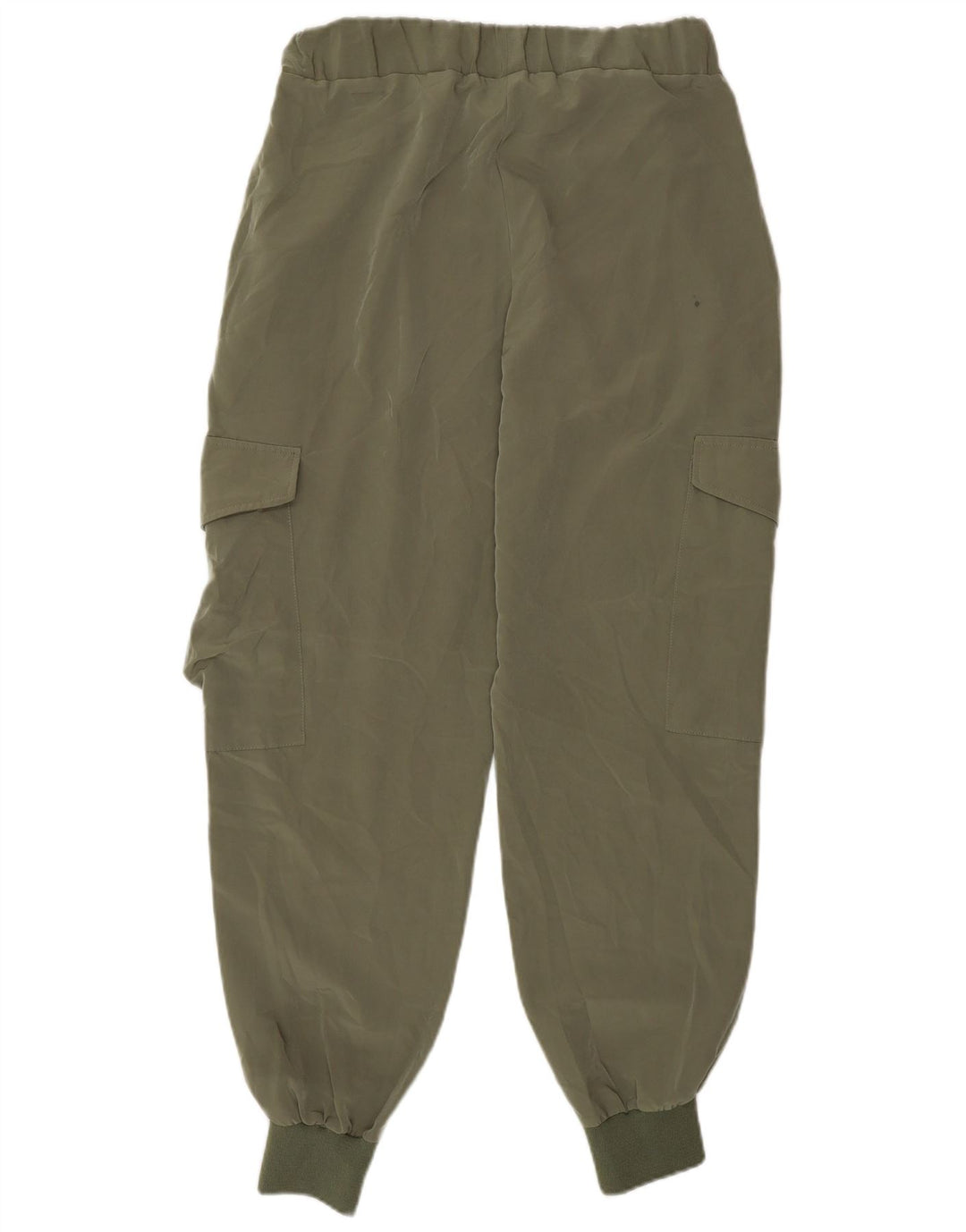 Zara Womens Joggers Cargo Παντελόνι Small W28 L27 Khaki Polyester
