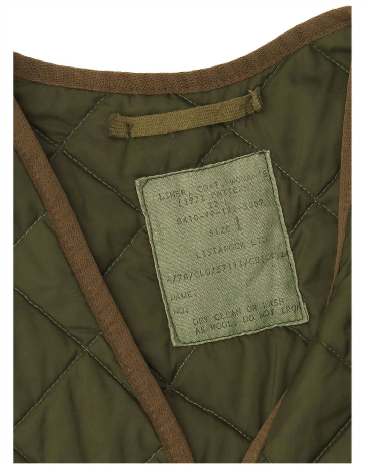 Vintage Γυναικείο Oversized Καπιτονέ Gilet US 1 XS Χακί