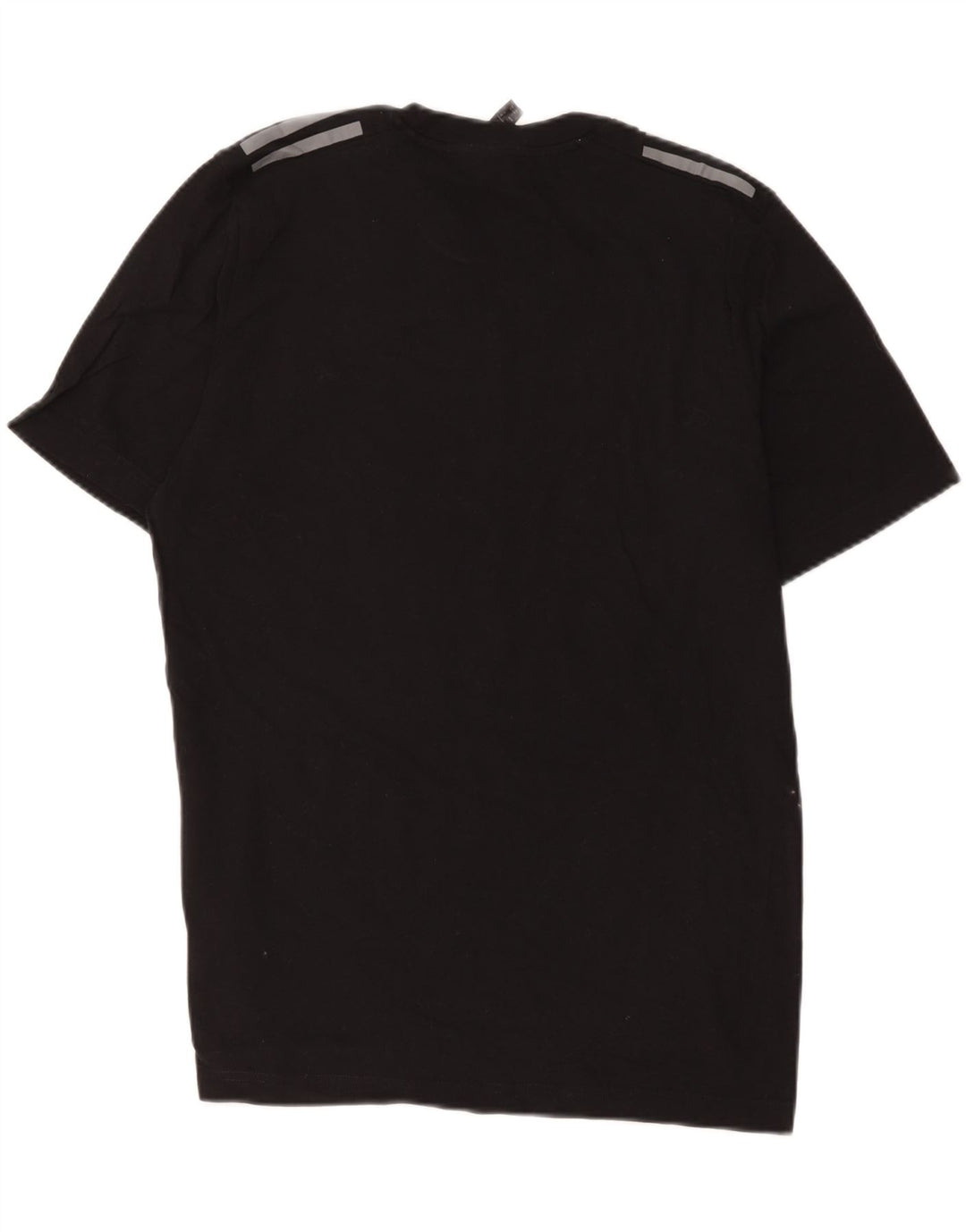 Ανδρικό T-Shirt Adidas Τοπ μεσαίο μαύρο βαμβακερό