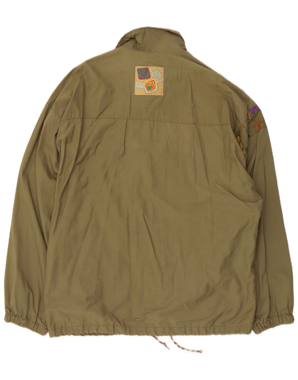 Ανδρικό τζάκετ Cider Utility EU 46 Small Khaki Geometric Cotton