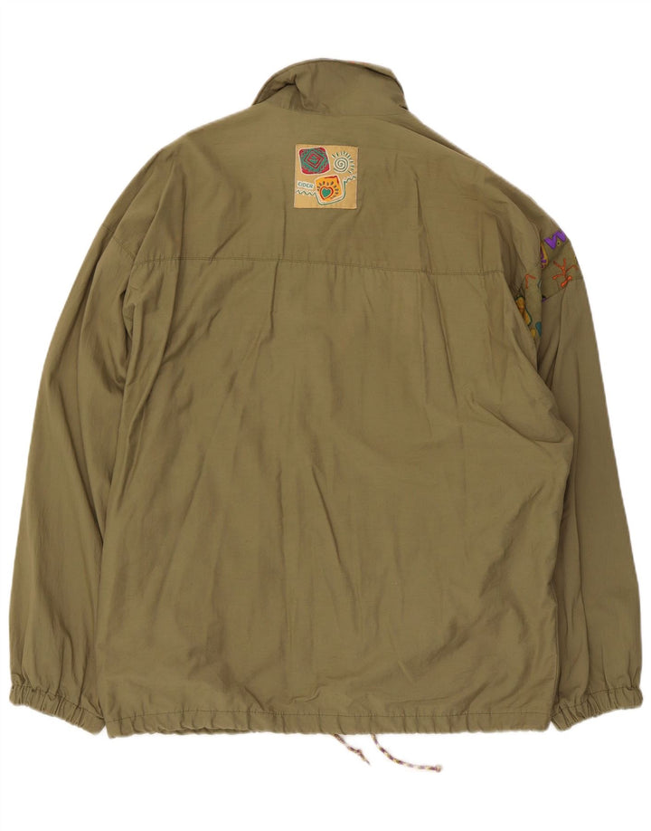 Ανδρικό τζάκετ Cider Utility EU 46 Small Khaki Geometric Cotton