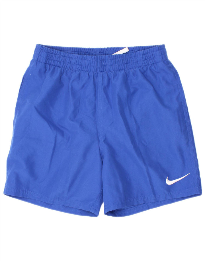 Nike Boys αθλητικό σορτς 12-13 ετών μεγάλο μπλε πολυεστέρα