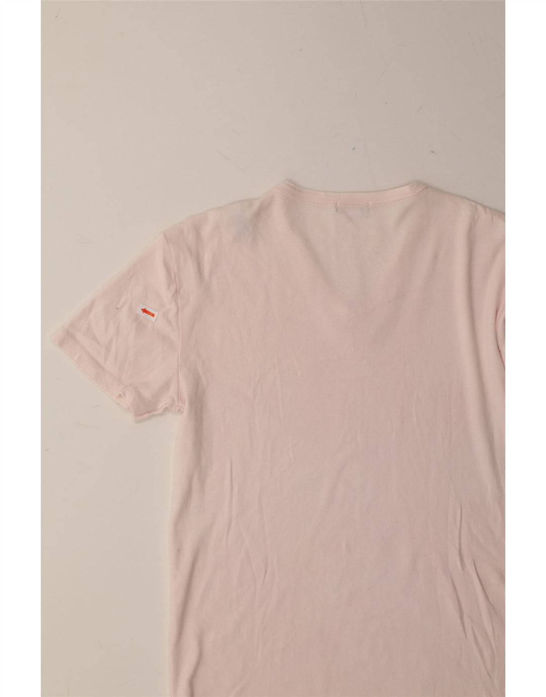 BENETTON Womens T-Shirt Top UK 10 Small Pink Vintage Benetton and Second-Hand Benetton from Messina Hembry 